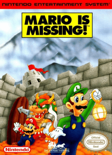 Mario Is Missing! — обложка