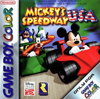 Mickey's Speedway USA — обложка