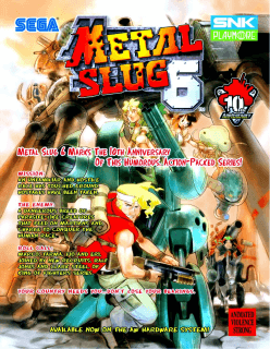 Metal Slug 6 — обложка