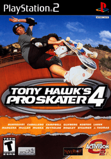 Tony Hawk's Pro Skater 4 — обложка