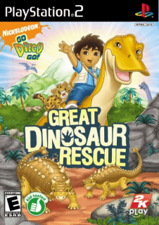 Go, Diego, Go! Great Dinosaur Rescue — обложка