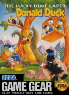 The Lucky Dime Caper Starring Donald Duck — обложка