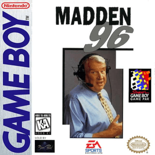 Madden '96 — обложка