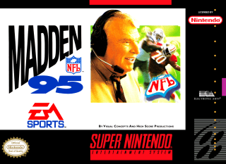 Madden NFL '95 — обложка