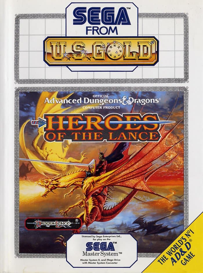Heroes of the Lance — обложка