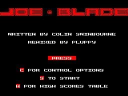 Joe Blade — обложка