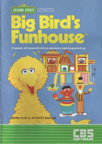 Big Bird's Funhouse