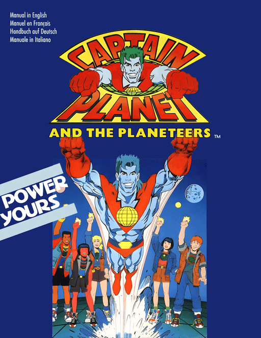 Captain Planet and the Planeteers — обложка