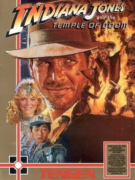 Indiana Jones and the Temple of Doom — обложка