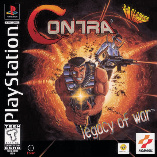 Contra: Legacy of War — обложка
