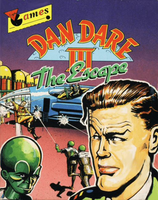 Dan Dare III: The Escape — обложка
