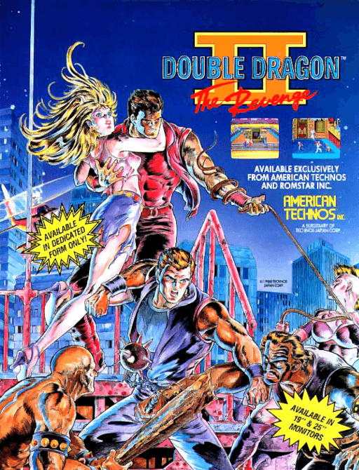 Double Dragon II: The Revenge — обложка