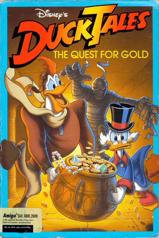 DuckTales: The Quest for Gold — обложка