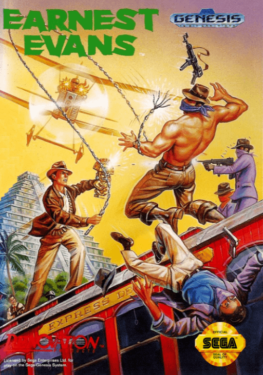 Earnest Evans — обложка