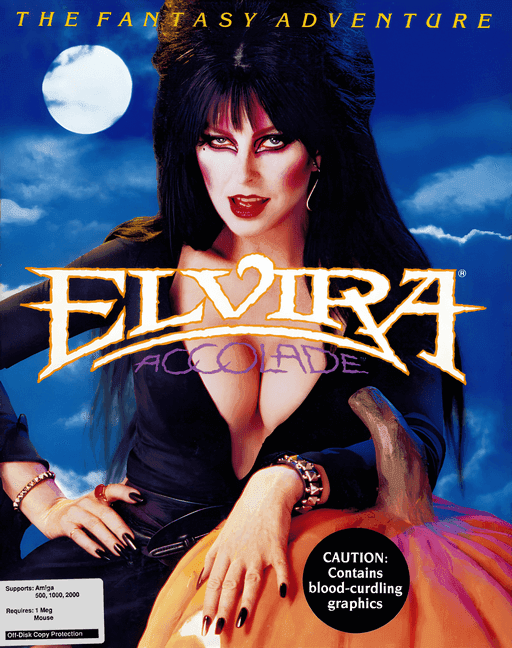 Elvira: Mistress of the Dark — обложка