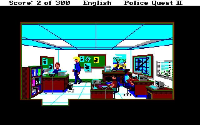 Police Quest II: The Vengeance — обложка