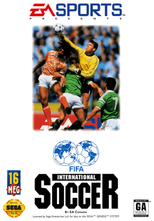 FIFA International Soccer — обложка