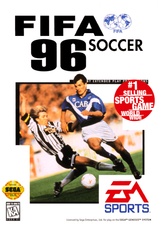 FIFA Soccer 96 — обложка