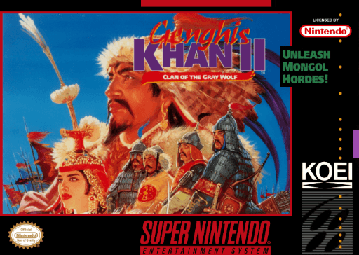 Genghis Khan II: Clan of the Gray Wolf — обложка