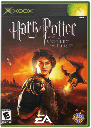 Harry Potter and the Goblet of Fire — обложка