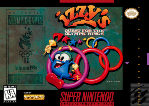 Izzy's Quest for the Olympic Rings — обложка
