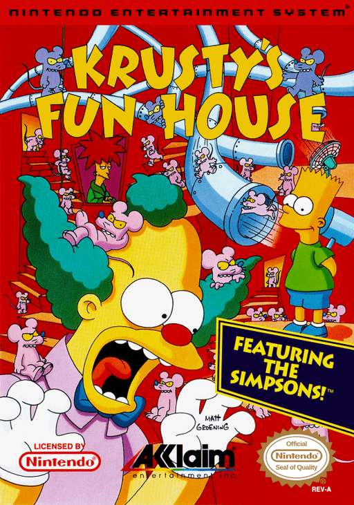 Krusty's Fun House — обложка