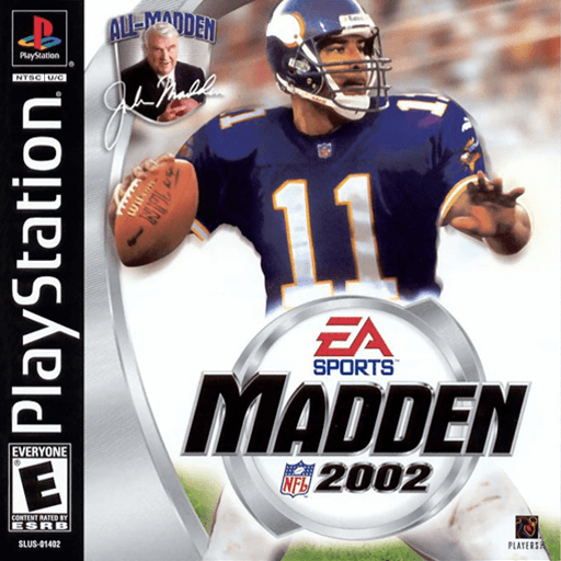 Madden NFL 2002 — обложка
