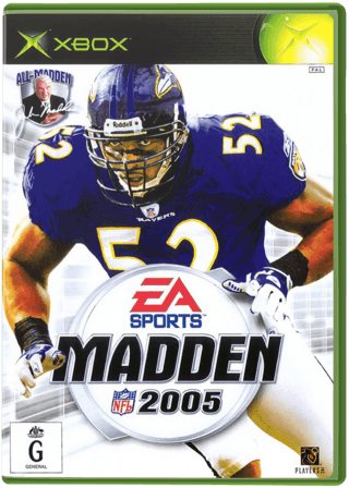 Madden NFL 2005 — обложка