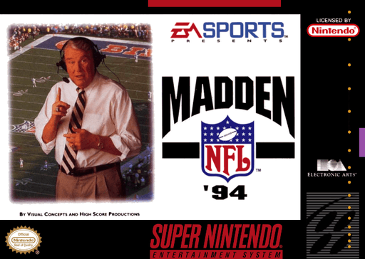 Madden NFL '94 — обложка