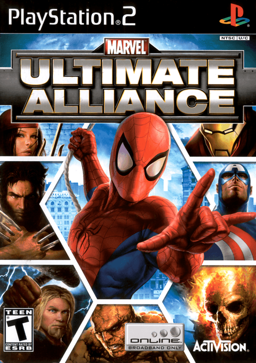 Marvel: Ultimate Alliance — обложка