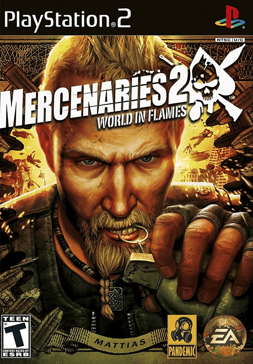 Mercenaries 2: World in Flames — обложка