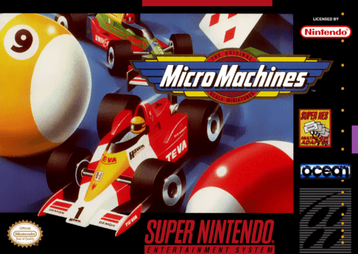 Micro Machines — обложка