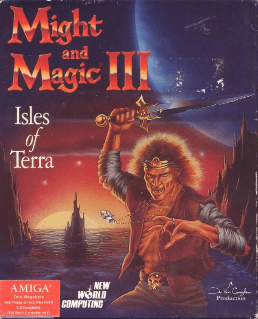 Might and Magic III: Isles of Terra — обложка