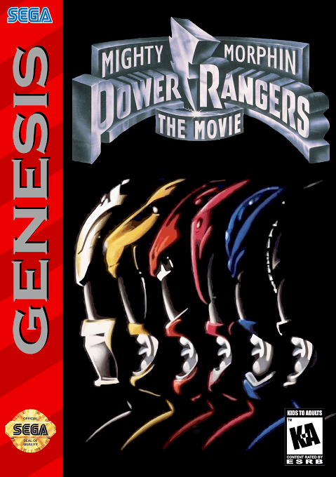 Mighty Morphin Power Rangers: The Movie — обложка