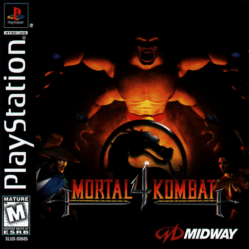 Mortal Kombat 4 — обложка