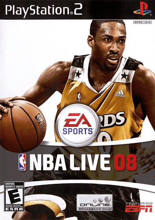 NBA Live 08 — обложка