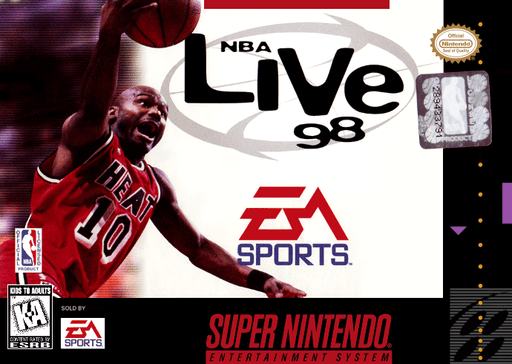 NBA Live 98 — обложка