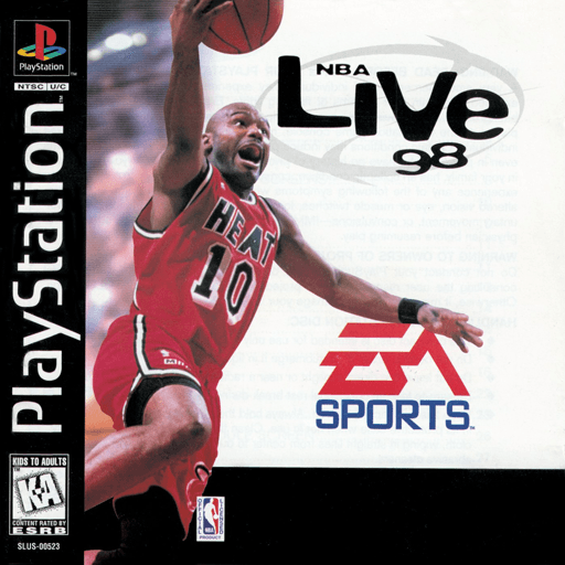 NBA Live 98 — обложка