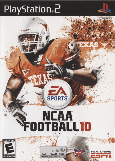 NCAA Football 10 — обложка