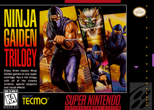Ninja Gaiden Trilogy — обложка