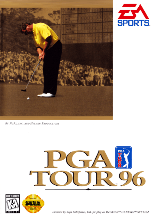 PGA Tour 96 — обложка