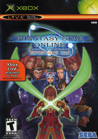 Phantasy Star Online Episode I & II — обложка