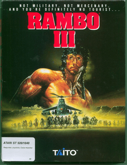 Rambo III — обложка
