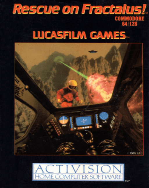 Rescue on Fractalus! — обложка
