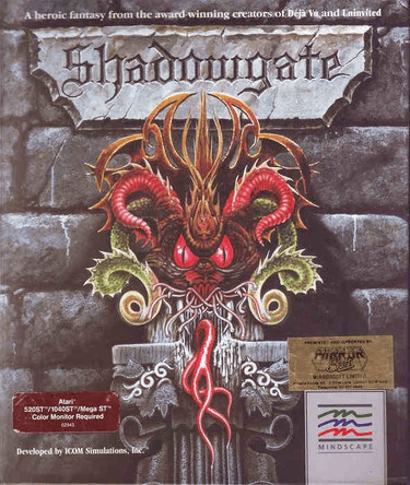 Shadowgate — обложка