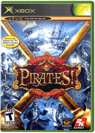 Sid Meier's Pirates! — обложка