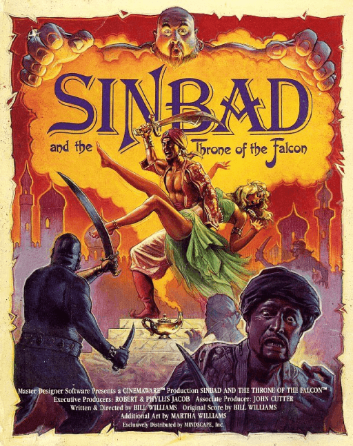 Sinbad and the Throne of the Falcon — обложка