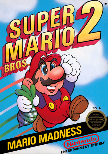 Super Mario Bros. 2 — обложка