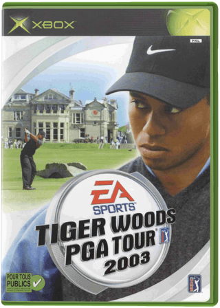 Tiger Woods PGA Tour 2003 — обложка