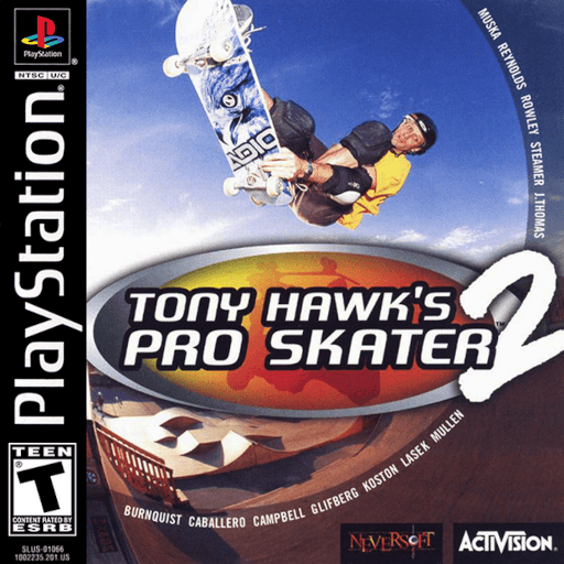 Tony Hawk's Pro Skater 2 — обложка